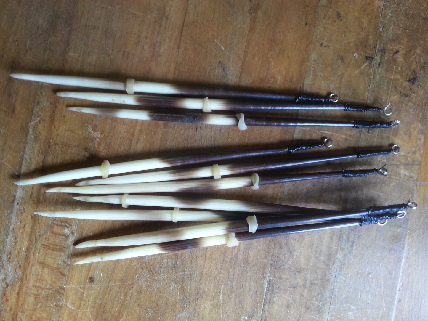 5 Porcupine Quill Fishing Floats, Real, Choose 4, 5, 6, 7, 8 or 9 inch lengths
