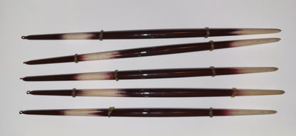 5 Balsa Wood Fishing Quills,, Porcupine Quill Style, 8" lengths