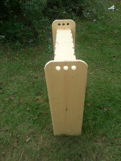 FREE SHIPPING! Wooden Rod Rack, Choose from 12, 18, 24 or Heavy Duty 12 Slots, GREAT FOR BILLIARD CUE STICKS ALSO. FREE SHIPPING QUALIFIED !!